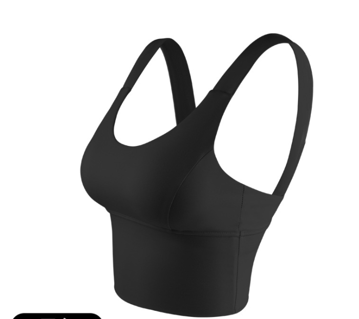 New fitness anti-skid wide band vest women's outdoor sports gather underwear bra