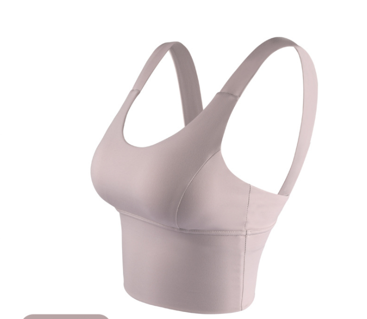 New fitness anti-skid wide band vest women's outdoor sports gather underwear bra