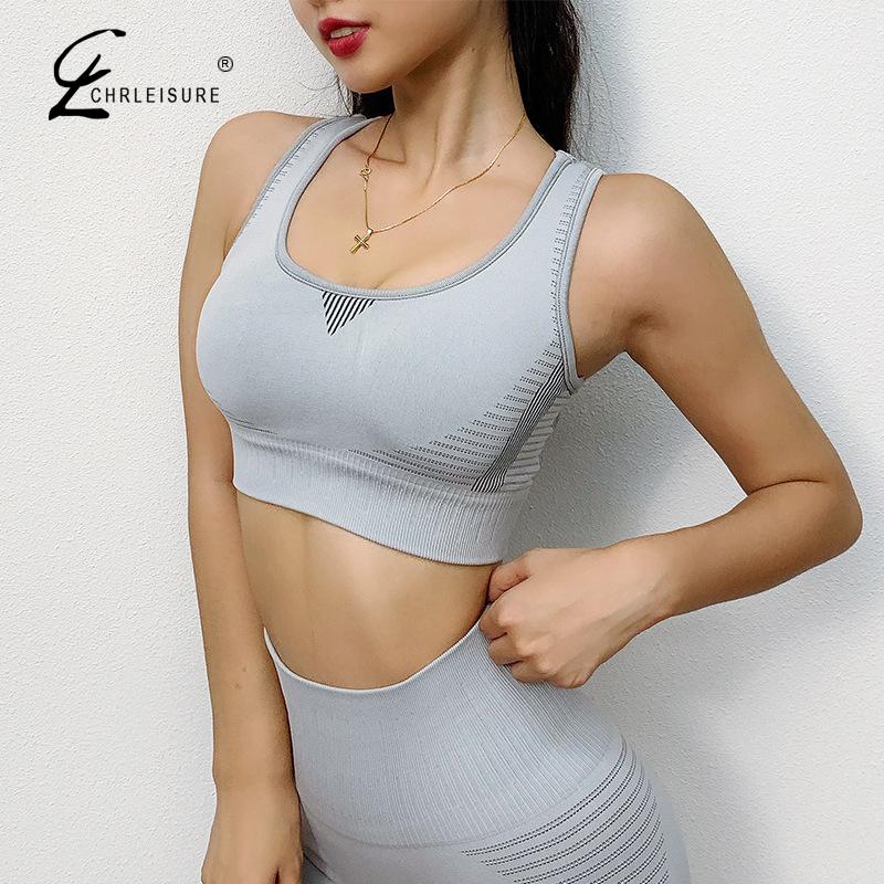 Women Push Up Bra New Workout Fitness Underwear Seamless Beauty Back Bra Sportwear Women