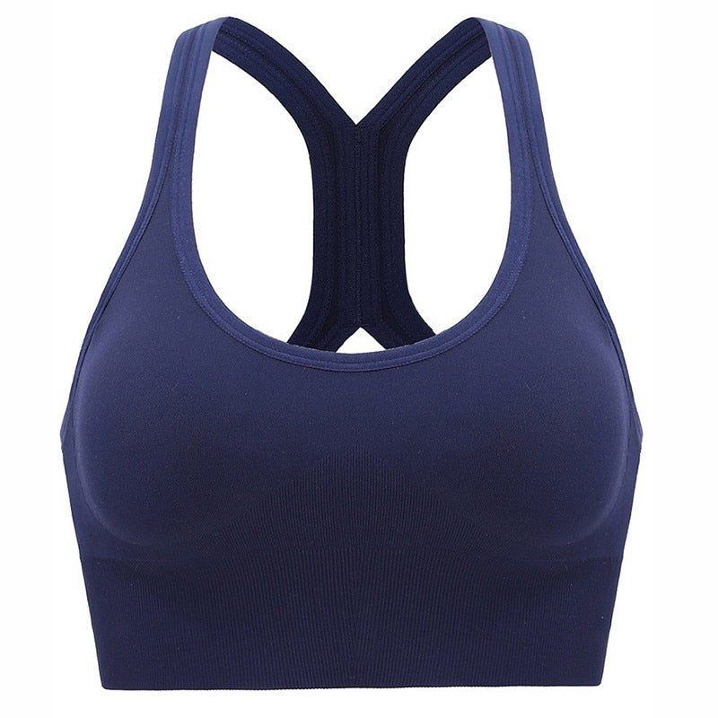 Women Push Up Seamless Sports Bra Workout Female Sport Top Crop Fitness Active Wear For Yoga Gym Brassiere Women's Sportswear