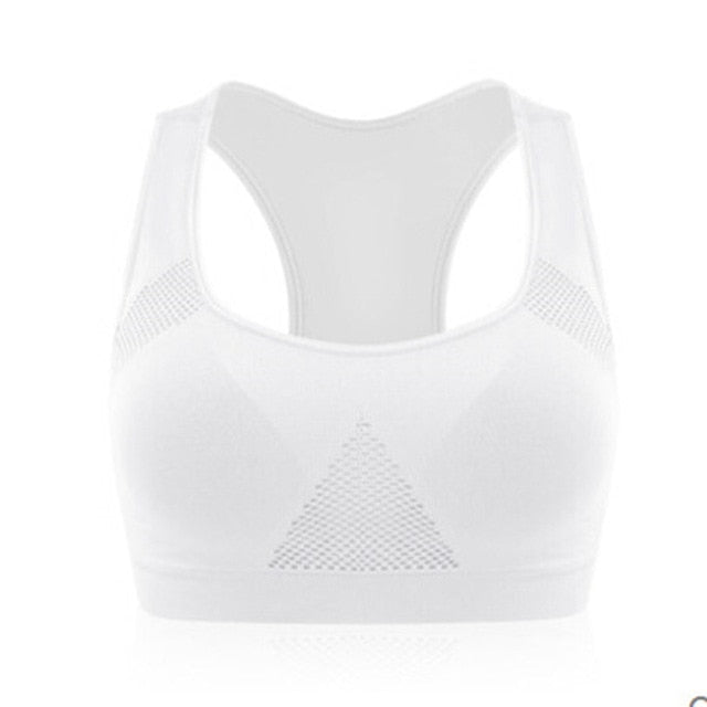 Professional Absorb Sweat Top Athletic Running Sports Bra , Gym Fitness Women Seamless Padded Vest Tanks