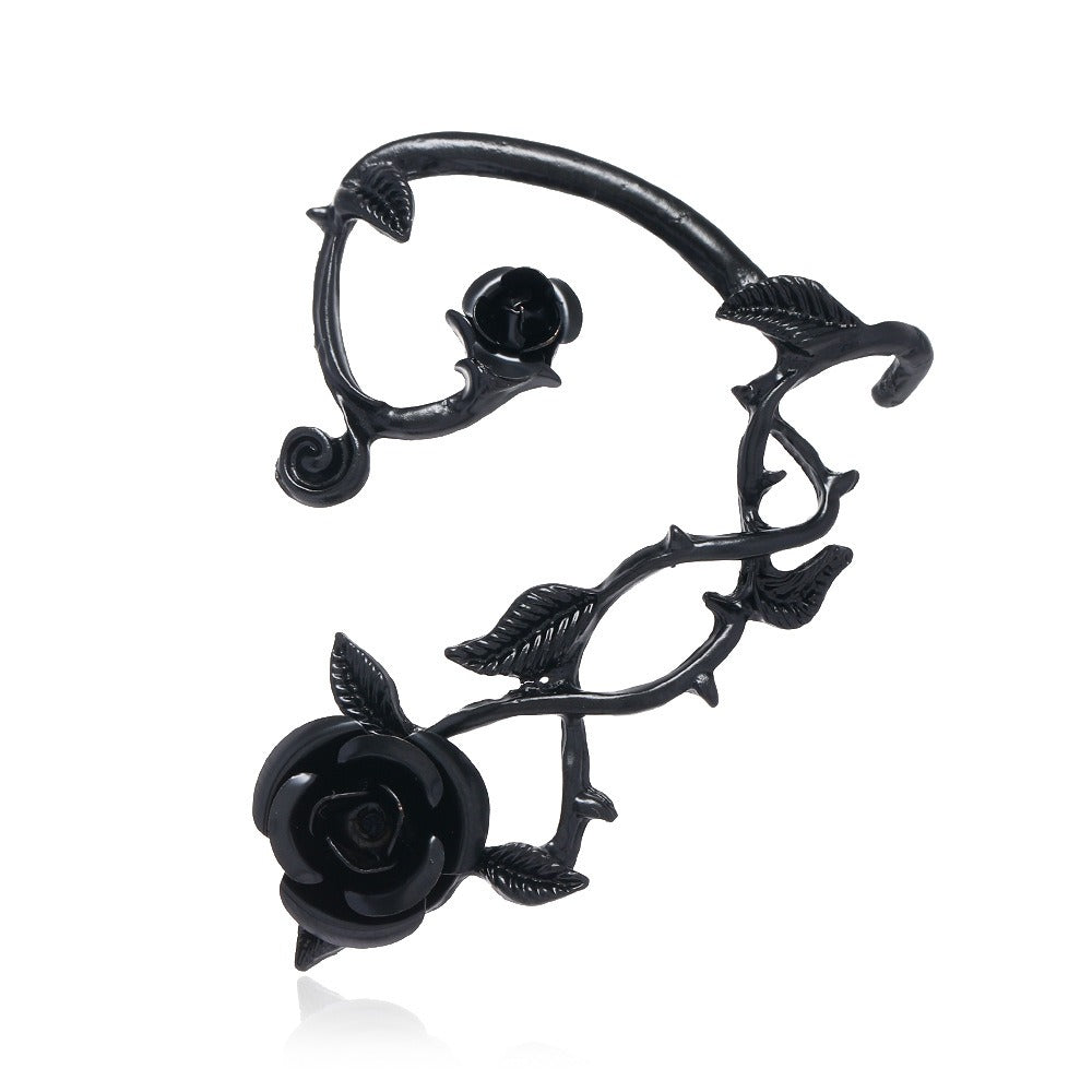 Hot selling creative earrings, roses, vintage earrings, fashionable and popular earrings