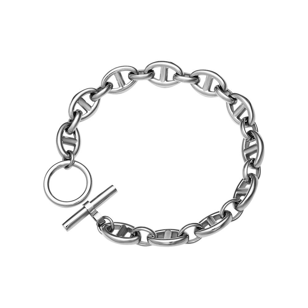 Pig Nose Titanium Steel Bracelet Bracelet