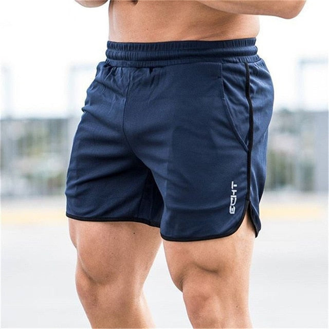 Summer Mens Brand Jogger Sporting Shorts slim Men Bodybuilding Sport Short Pants Crossfit Male gym Running Shorts