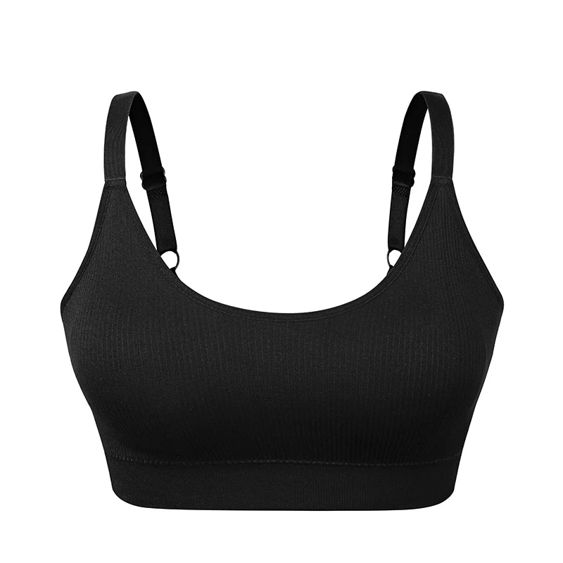 Sports Yoga Bra Women Seamless Padded Sports Bra Fitness Running Gym Bra Sports Underwear Push Up Sport Bra for Cup A B